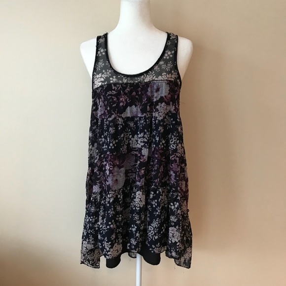 Urban Outfitters Silence+Noise shift floral dress - Picture 1 of 7